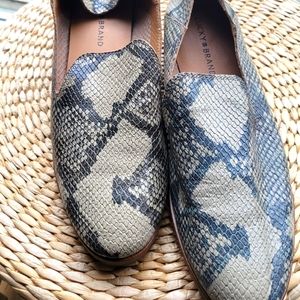 Lucky You Brand snake print leather